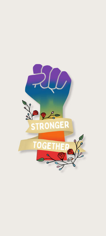 Stronger together wallpaper